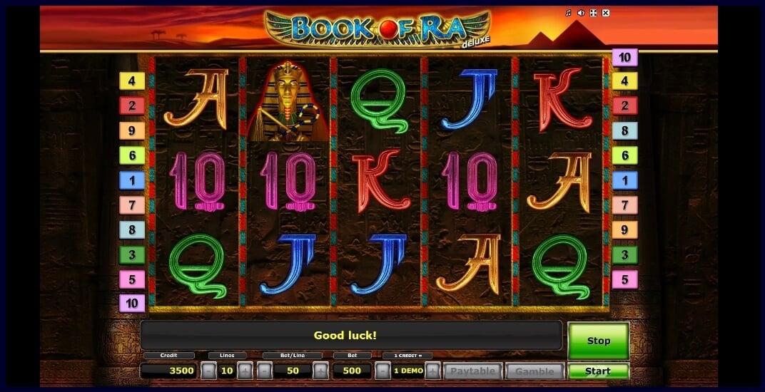 Book of Ra Free Spin