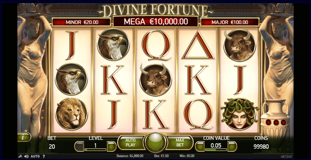 Divine Fortune Free Spin