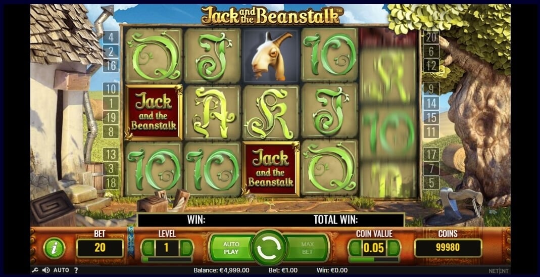 Jack and the Beanstalk Free Spin