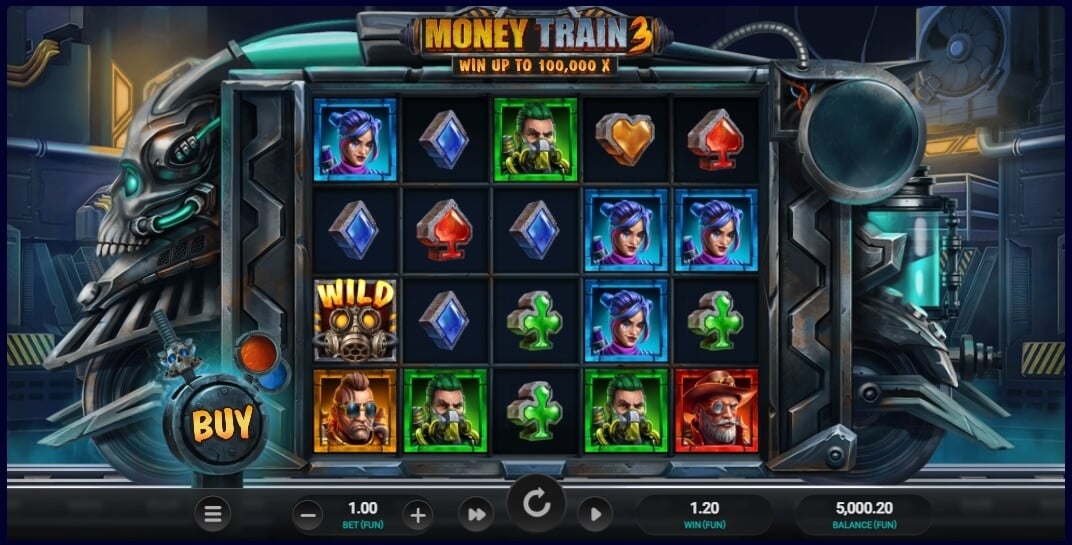 Money Train 3 Free Spin