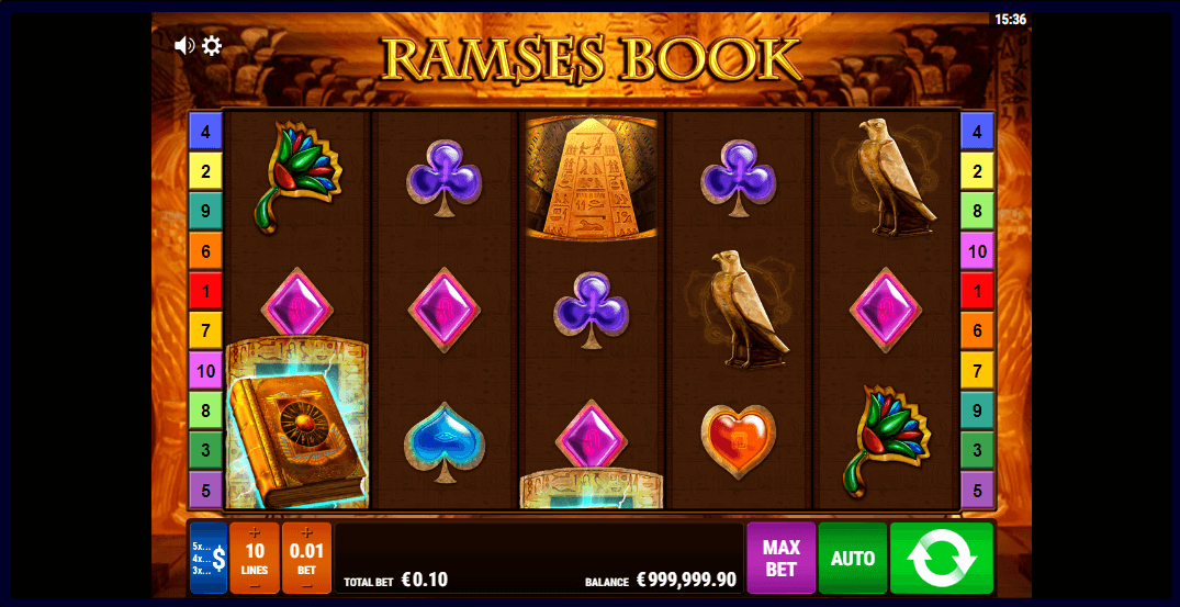 Ramses Book Free Spin
