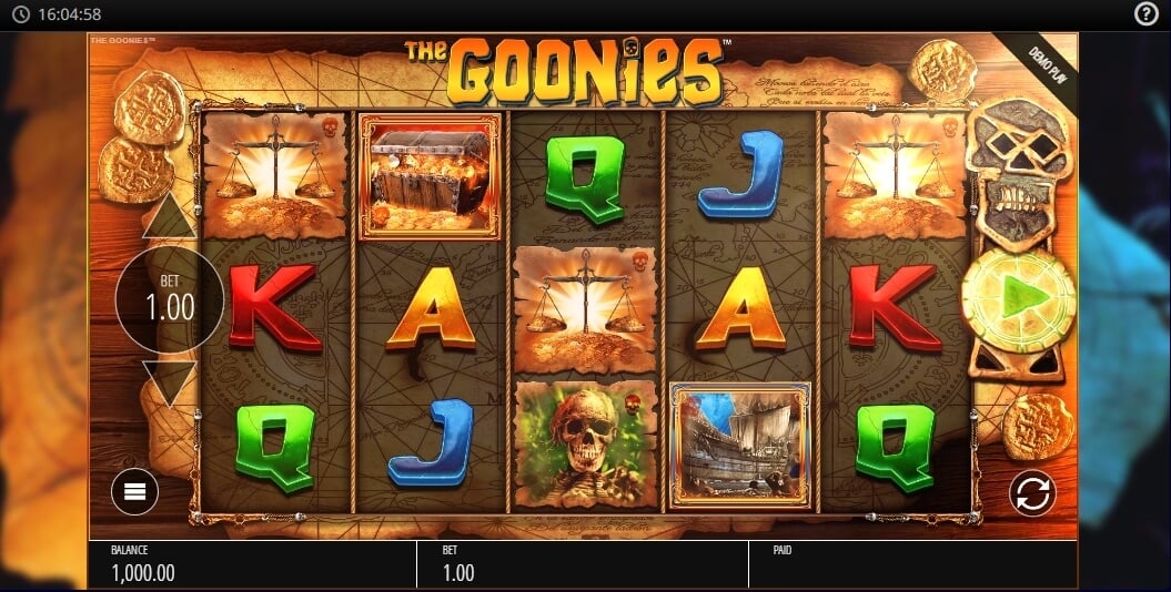 The Goonies Free Spin