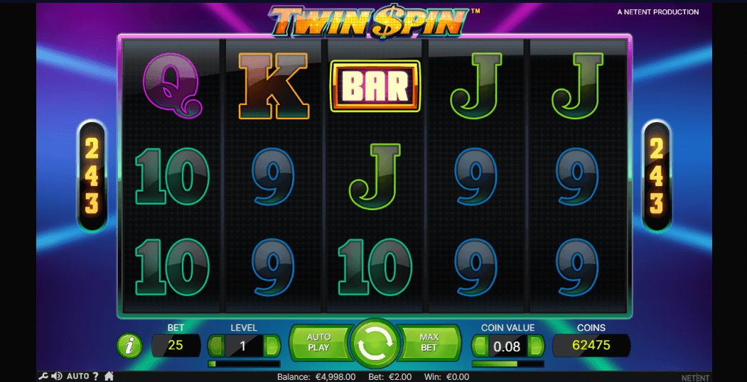 Twin Spin Free Spin