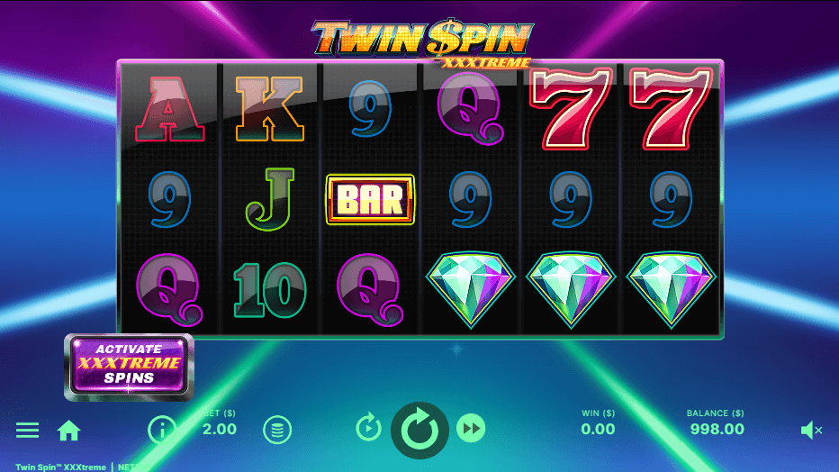 Twin Spin XXXtreme Free Spin